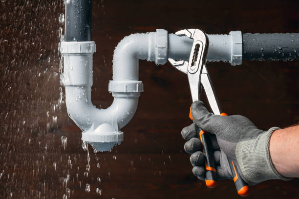 Professional Sewer Line Repair technician working in South Weymouth, MA